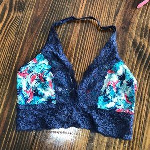 Soma bralette lace halter